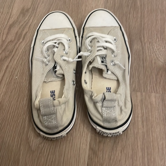 Grey Converse All Star Sneaker Size 7 - Picture 3 of 4